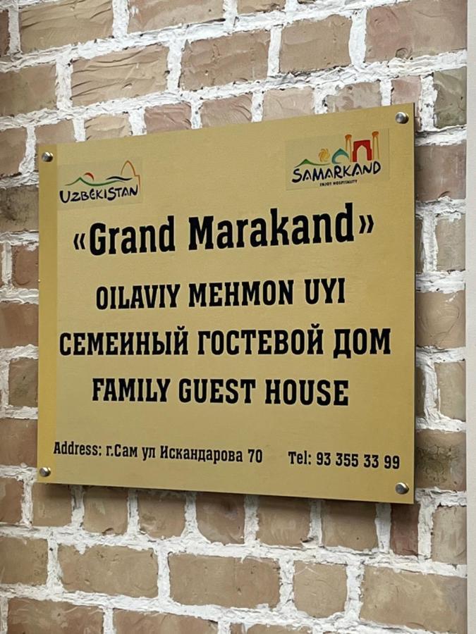 Hotel Grand Marakand Самарканд Экстерьер фото